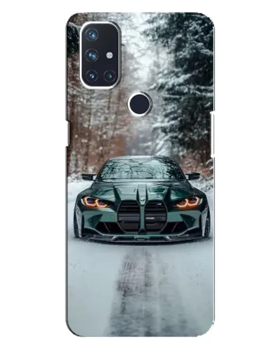 Чехол для OnePlus Nord 10 5G с картинкой «BMW в зимнем лесу» Чехол для OnePlus Nord 10 5G с картинкой «BMW в зимнем лесу»