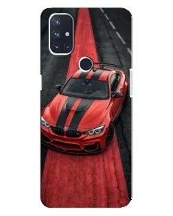 Чехол для OnePlus Nord 10 5G с картинкой «BMW на красной дорожке»
