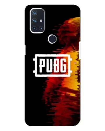 Чехол для OnePlus Nord 10 5G с картинкой «Яркий логотип PUBG»
