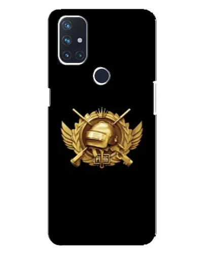 Чехол для OnePlus Nord 10 5G с картинкой «PUBG — оранжевый градиент»