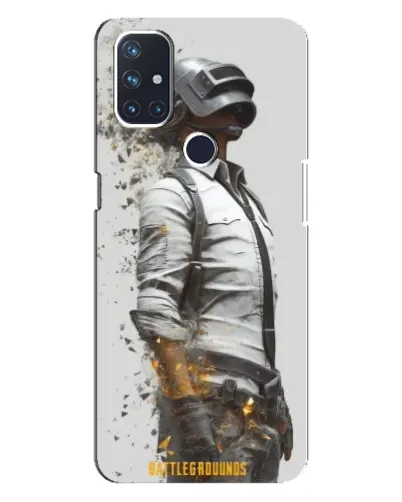 Чехол для OnePlus Nord 10 5G с картинкой «PUBG — боец в пыли»