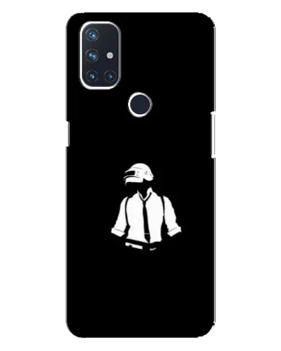 Чехол для OnePlus Nord 10 5G с картинкой «PUBG — белый шлем»