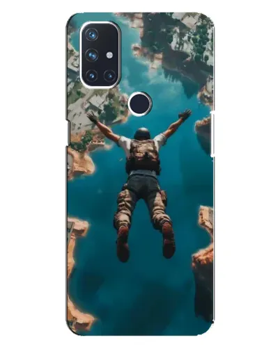 Чехол для OnePlus Nord 10 5G с картинкой «PUBG — свободное падение»
