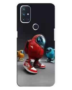 Чохол для OnePlus Nord 10 5G з картинкою «Among Us — 3D стиль»