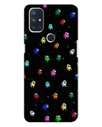 Чехол для OnePlus Nord 10 5G с картинкой «Экипаж Among Us»