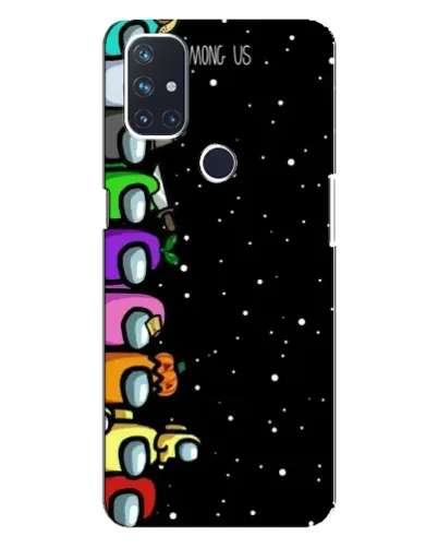 Чехол для OnePlus Nord 10 5G с картинкой «Команда Among Us»