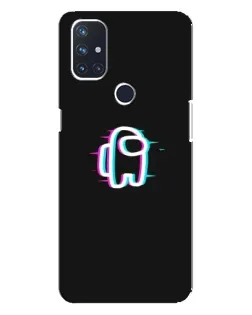 Чехол для OnePlus Nord 10 5G с картинкой «Among Us неон»