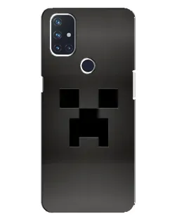 Чехол для OnePlus Nord 10 5G с картинкой «Черный крипер градиент»