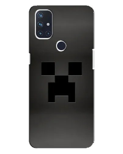 Чехол для OnePlus Nord 10 5G с картинкой «Черный крипер градиент»