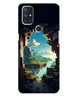 Чехол для OnePlus Nord 10 5G с картинкой «Вид из пещеры»