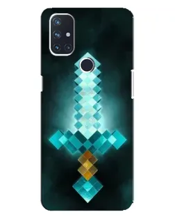 Чехол для OnePlus Nord 10 5G с картинкой «Алмазный меч неон»