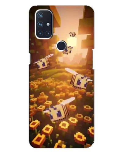 Чехол для OnePlus Nord 10 5G с картинкой «Поле подсолнухов»