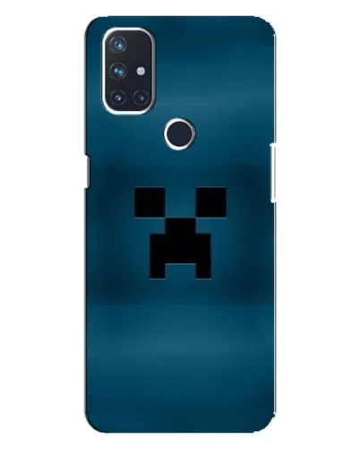 Чехол для OnePlus Nord 10 5G с картинкой «Крипер текстура»