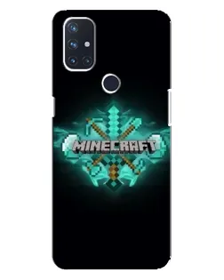 Чехол для OnePlus Nord 10 5G с картинкой «Minecraft Diamond лого»