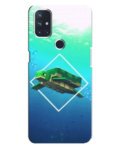 Чехол для OnePlus Nord 10 5G с картинкой «Черепаха Minecraft» Чехол для OnePlus Nord 10 5G с картинкой «Черепаха Minecraft»