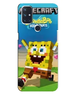 Чохол для OnePlus Nord 10 5G з картинкою «Губка Боб Minecraft» Чохол для OnePlus Nord 10 5G з картинкою «Губка Боб Minecraft»