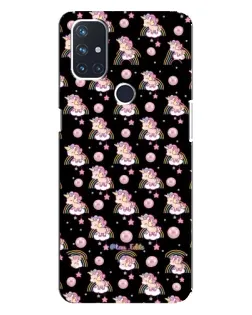 Чехол для OnePlus Nord 10 5G с картинкой «Magic Unicorn паттерн»