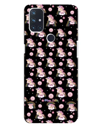 Чехол для OnePlus Nord 10 5G с картинкой «Magic Unicorn паттерн»