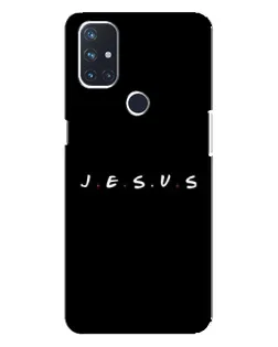 Чехол для OnePlus Nord 10 5G с картинкой «Точки веры J.E.S.U.S.»