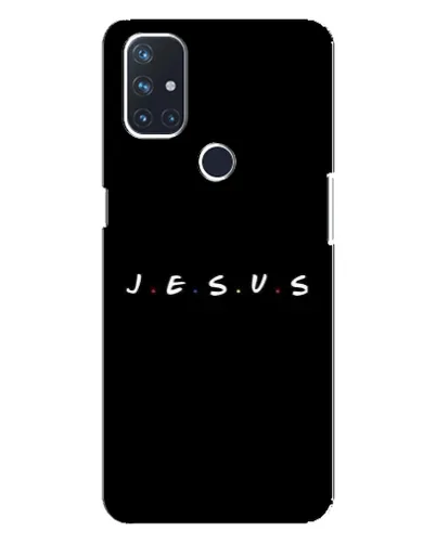 Чехол для OnePlus Nord 10 5G с картинкой «Точки веры J.E.S.U.S.»