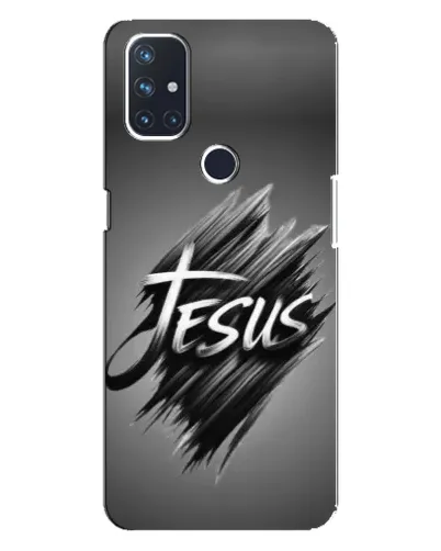 Чехол для OnePlus Nord 10 5G с картинкой «Надпись Jesus Graffiti»
