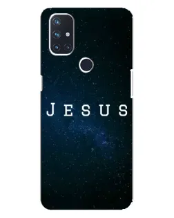 Чехол для OnePlus Nord 10 5G с картинкой «Звездное небо Jesus»