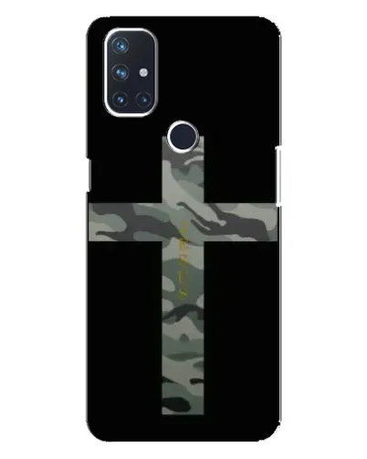 Чехол для OnePlus Nord 10 5G с картинкой «Милитари Крест»