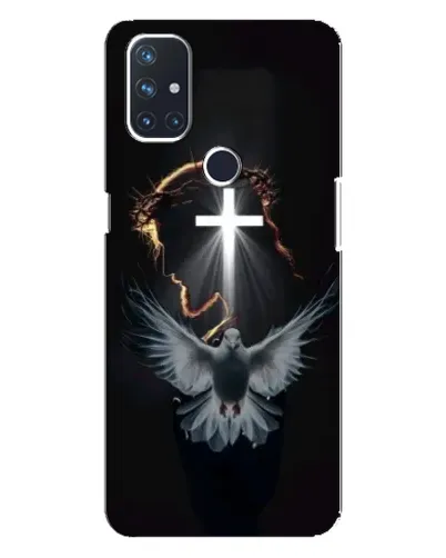 Чехол для OnePlus Nord 10 5G с картинкой «Голубь и Свет»