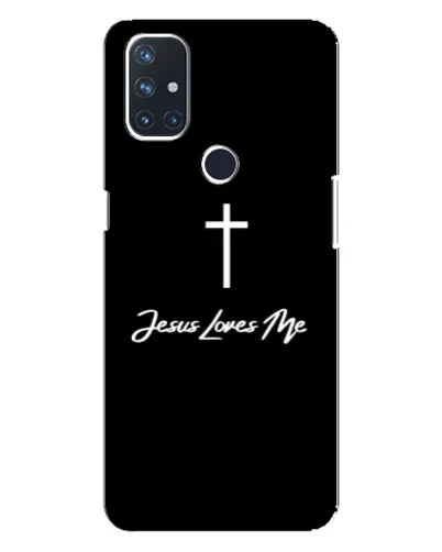 Чехол для OnePlus Nord 10 5G с картинкой «Иисус любит тебя»