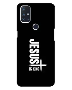 Чехол для OnePlus Nord 10 5G с картинкой «Вертикаль веры Jesus»