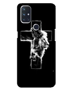 Чохол для OnePlus Nord 10 5G з картинкою «Сяючий хрест Jesus»