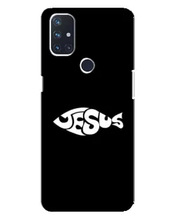 Чохол для OnePlus Nord 10 5G з картинкою «Риба  Jesus»