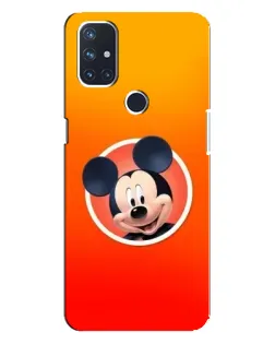 Чехол для OnePlus Nord 10 5G с картинкой «Mickey в круге»