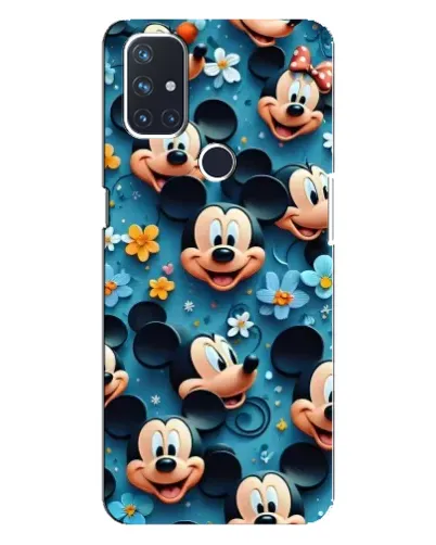 Чехол для OnePlus Nord 10 5G с картинкой «Паттерн Микки и Минни» Чехол для OnePlus Nord 10 5G с картинкой «Паттерн Микки и Минни»
