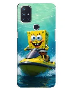 Чехол для OnePlus Nord 10 5G с картинкой «Спанч Боб на гидроцикле» Чехол для OnePlus Nord 10 5G с картинкой «Спанч Боб на гидроцикле»