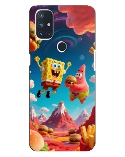 Чехол для OnePlus Nord 10 5G с картинкой «Космический фастфуд»