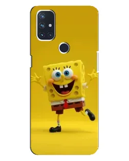 Чехол для OnePlus Nord 10 5G с картинкой «Позитивный Губка Боб»