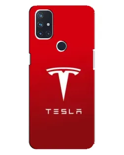 Чехол для OnePlus Nord 10 5G с картинкой «Tesla Red Classic»