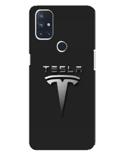 Чехол для OnePlus Nord 10 5G с картинкой «Стальной логотип Tesla» Чехол для OnePlus Nord 10 5G с картинкой «Стальной логотип Tesla»