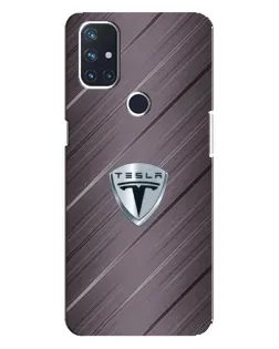 Чехол для OnePlus Nord 10 5G с картинкой «Металлическая текстура Tesla» Чехол для OnePlus Nord 10 5G с картинкой «Металлическая текстура Tesla»
