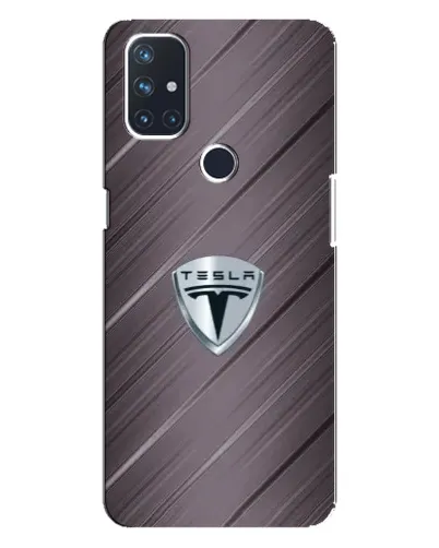 Чехол для OnePlus Nord 10 5G с картинкой «Металлическая текстура Tesla» Чехол для OnePlus Nord 10 5G с картинкой «Металлическая текстура Tesla»