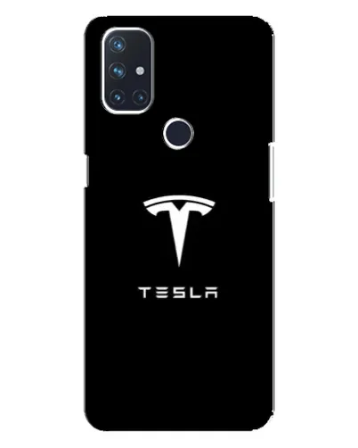 Чехол для OnePlus Nord 10 5G с картинкой «Tesla White Logo» Чехол для OnePlus Nord 10 5G с картинкой «Tesla White Logo»