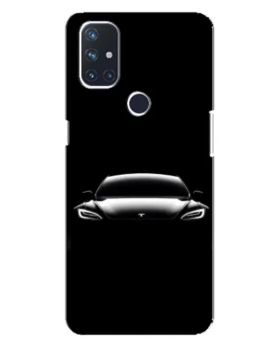 Чехол для OnePlus Nord 10 5G с картинкой «Фары Tesla Night» Чехол для OnePlus Nord 10 5G с картинкой «Фары Tesla Night»