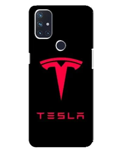 Чехол для OnePlus Nord 10 5G с картинкой «Tesla Red Logo» Чехол для OnePlus Nord 10 5G с картинкой «Tesla Red Logo»
