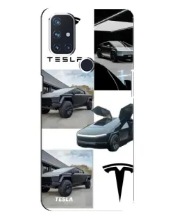 Чехол для OnePlus Nord 10 5G с картинкой «Коллаж Cybertruck Tesla» Чехол для OnePlus Nord 10 5G с картинкой «Коллаж Cybertruck Tesla»
