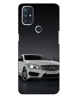 Чохол для OnePlus Nord 10 5G з картинкою «Mercedes AMG GT Silver»