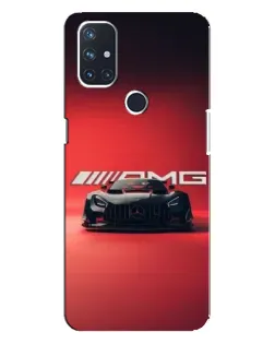Чохол для OnePlus Nord 10 5G з картинкою «Mercedes AMG — червона лінія»