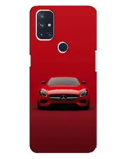 Чохол для OnePlus Nord 10 5G з картинкою «Червоний Mercedes AMG»