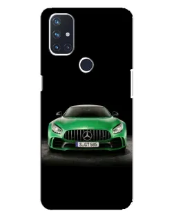 Чохол для OnePlus Nord 10 5G з картинкою «Mercedes — неоновий лого»