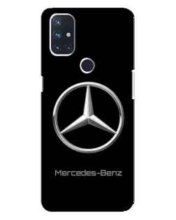 Чохол для OnePlus Nord 10 5G з картинкою «Mercedes Silver Logo»